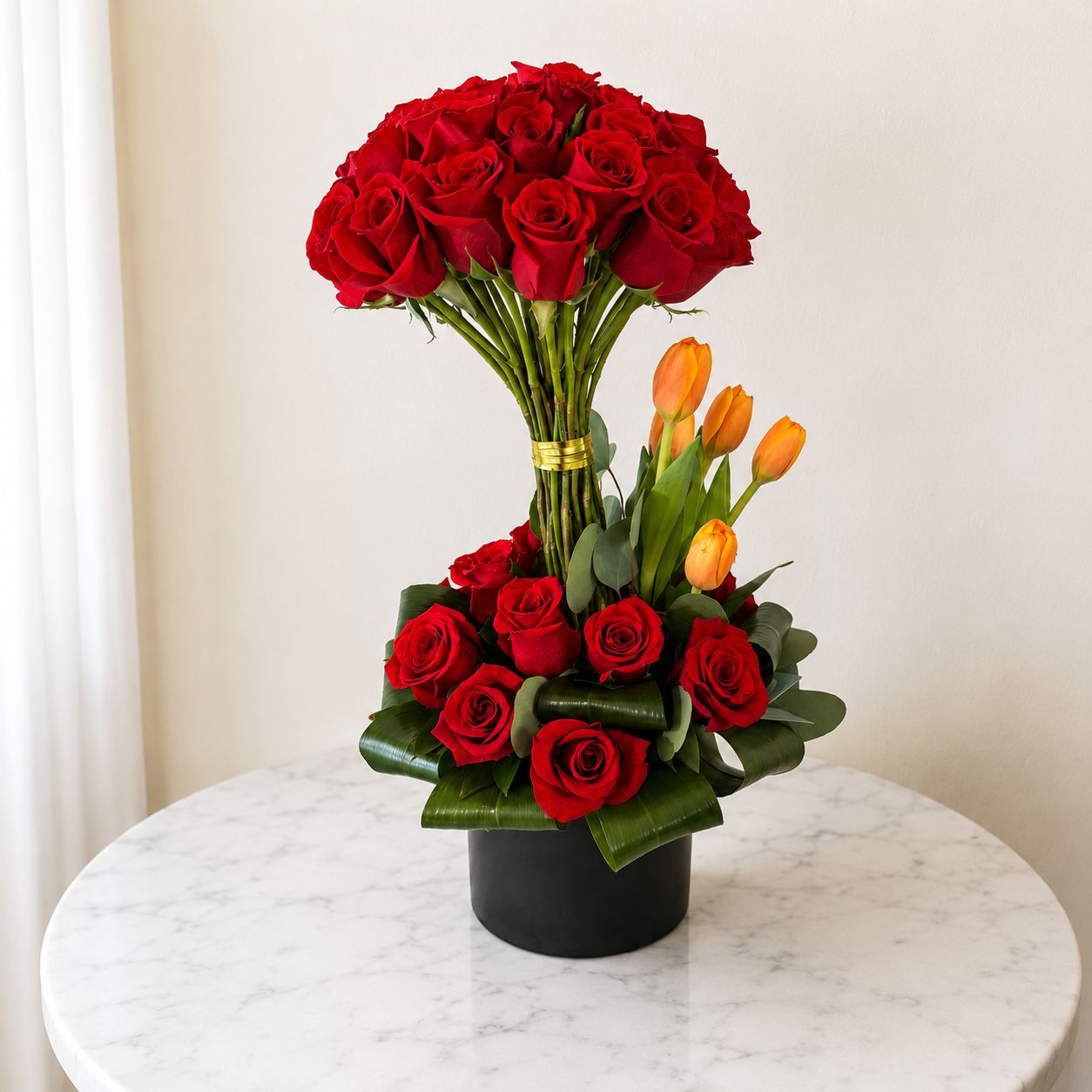 Topiaries Rosas Rojas