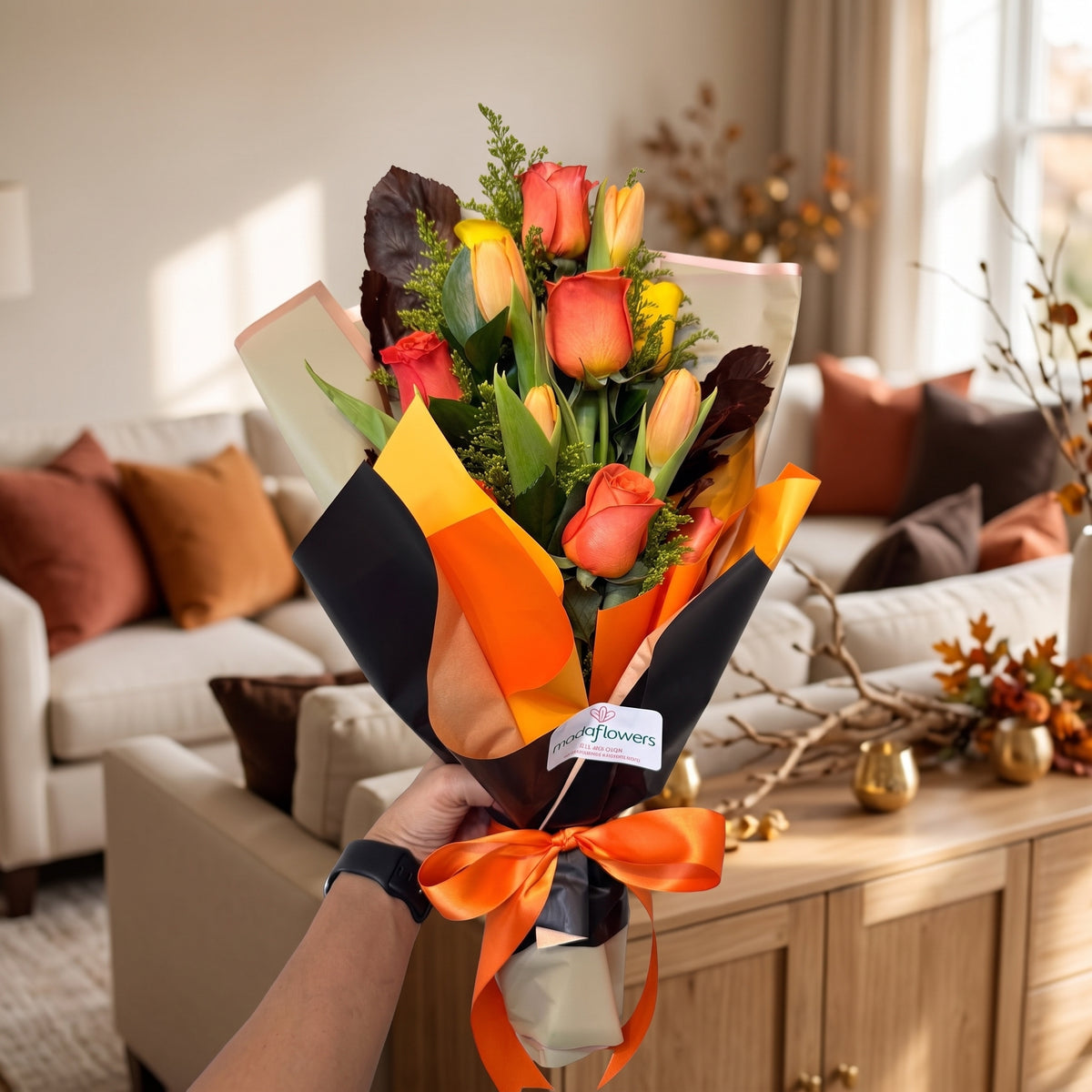 Bouquet Otoño Dorado