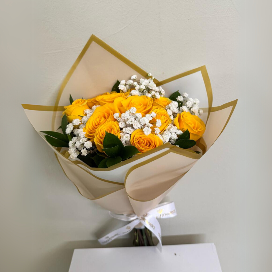 Golden Bloom Bouquet