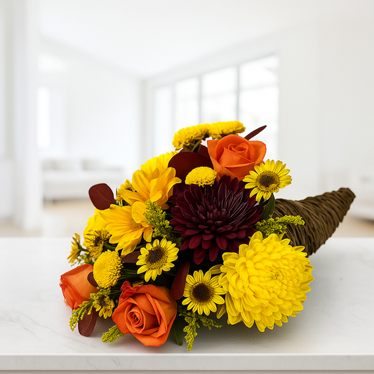 Cornucopia de Otoño (Arreglo Floral) (Pequeño)