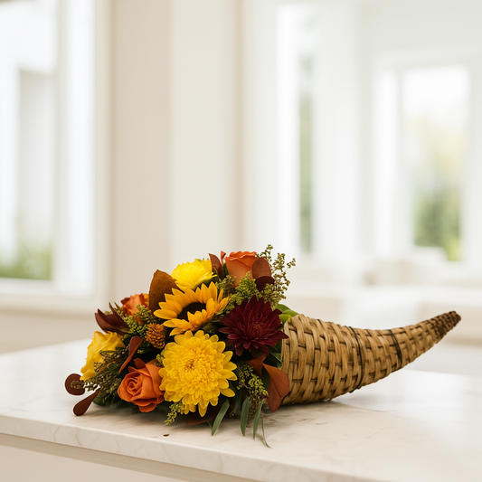 Cornucopia de Otoño (Arreglo Floral) (Grande)