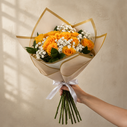 Golden Bloom Bouquet (Flores Amarillas)