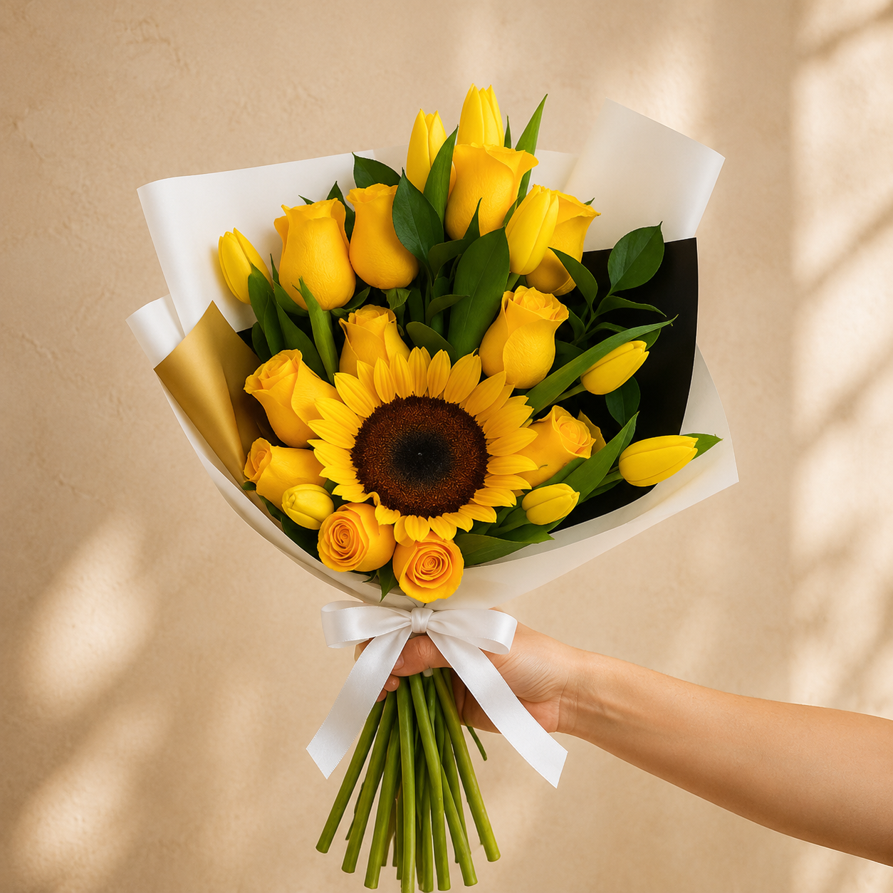 Abrazo de Sol (Flores Amarillas)