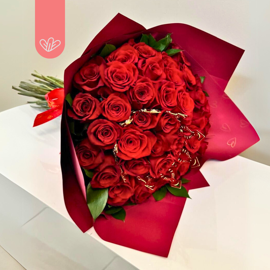 Rose Bliss Bouquet (Big)